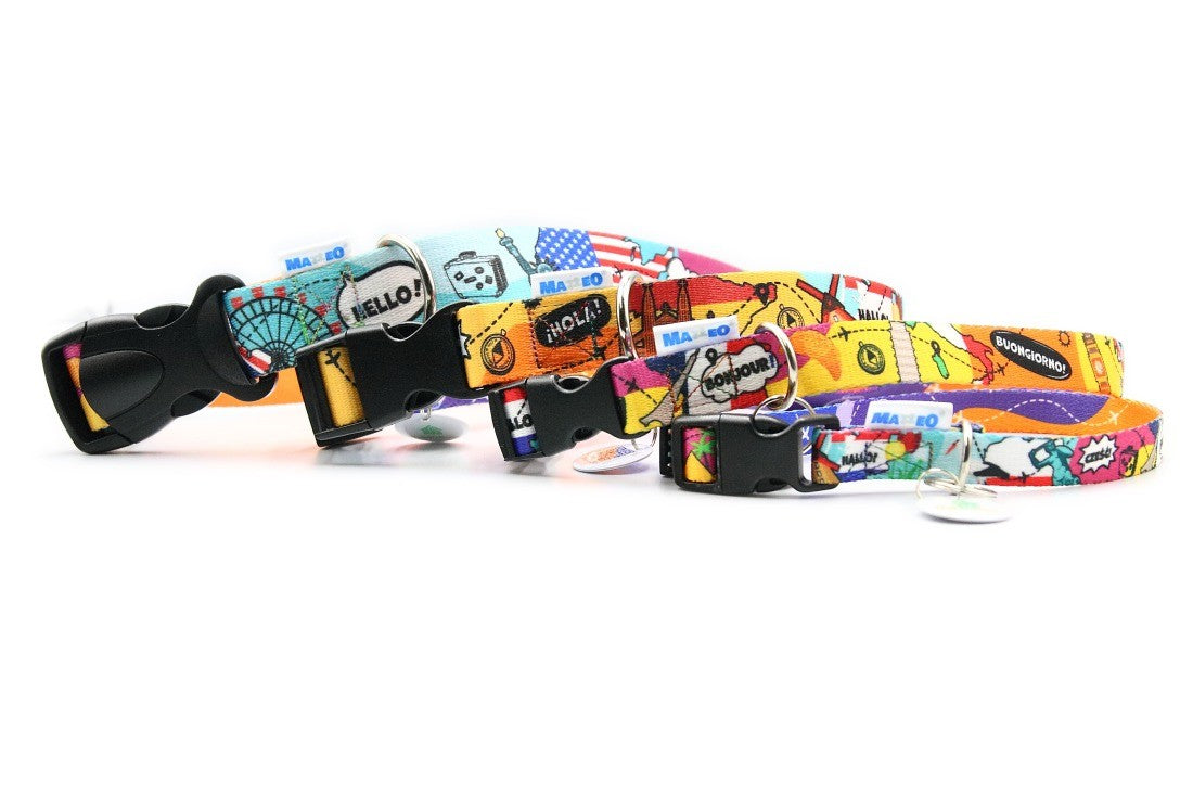 Matteo Collar With A Plastic Bucle – Travel, photo 2